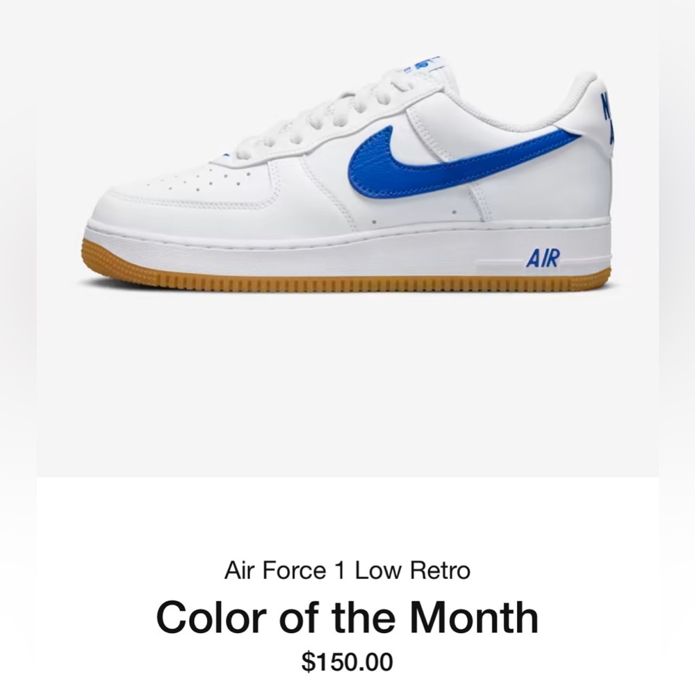 Nike Air Force Color of the month